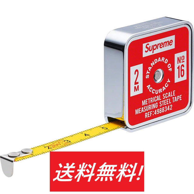 Supreme(シュプリーム)の5 %off本日まで！Penco® Tape Measure / Red インテリア/住まい/日用品のインテリア/住まい/日用品 その他(その他)の商品写真