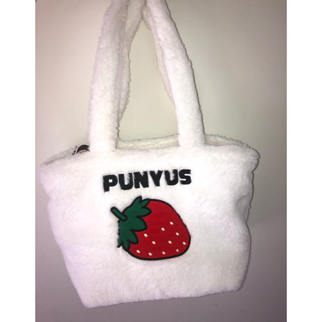 PUNYUS(プニュズ)のPUNYUSふわふわトートバッグ レディースのバッグ(トートバッグ)の商品写真