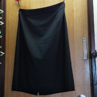 アオヤマ(青山)の就活レディース黒色フォーマルスーツスカート11号(スーツ)