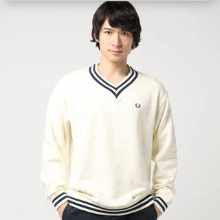 フレッドペリー(FRED PERRY)のFRED PERRY スウェットシャツ Vネック プルオーバー(スウェット)