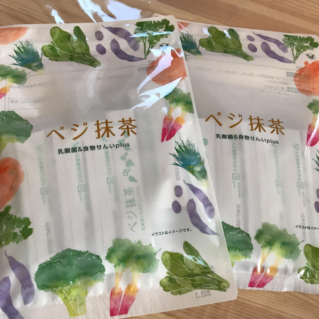 大正製薬(タイショウセイヤク)のベジ抹茶60g(3g×20袋)の2袋セット 食品/飲料/酒の健康食品(その他)の商品写真