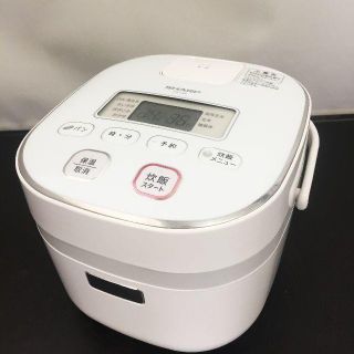 シャープ(SHARP)の中古☆SHARP 炊飯器 KS-C5K(炊飯器)