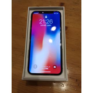 アップル(Apple)の売り切り希望！iPhoneX 64G(スマートフォン本体)