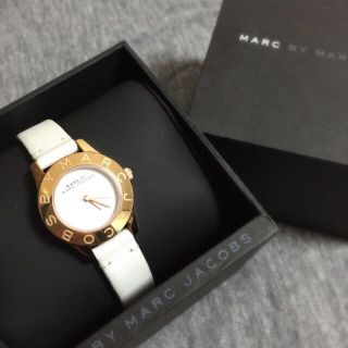 マークバイマークジェイコブス(MARC BY MARC JACOBS)の最終値下げ☆箱電池有！マークバイ♡腕時計(腕時計)