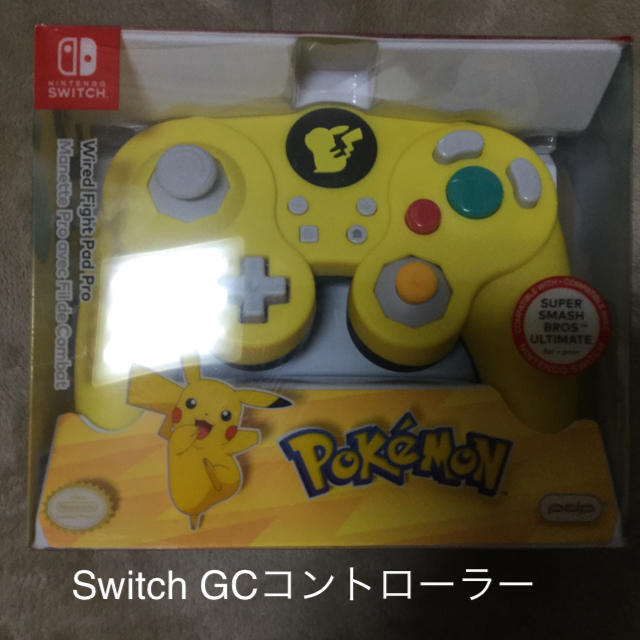 PDP クラシックコントローラー Switch ピカチュウ GCコントローラー