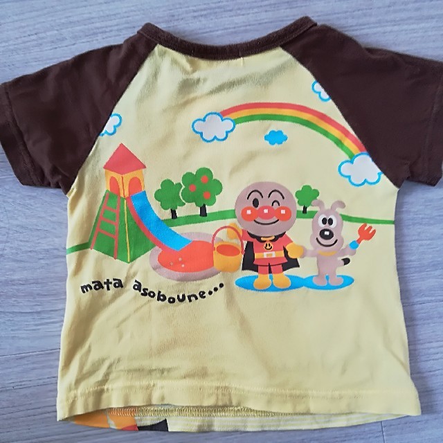 アンパンマン(アンパンマン)のアンパンマンTシャツ 90 キッズ/ベビー/マタニティのキッズ服男の子用(90cm~)(Tシャツ/カットソー)の商品写真