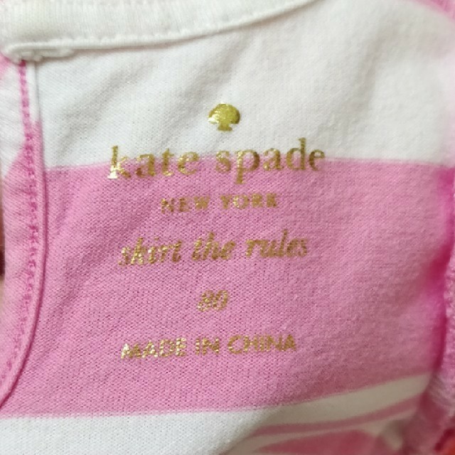 kate spade new york(ケイトスペードニューヨーク)のkate spade Tシャツ　80cm キッズ/ベビー/マタニティのベビー服(~85cm)(Ｔシャツ)の商品写真