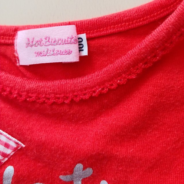 HOT BISCUITS(ホットビスケッツ)のTシャツ　ホットビスケッツ キッズ/ベビー/マタニティのキッズ服女の子用(90cm~)(Tシャツ/カットソー)の商品写真