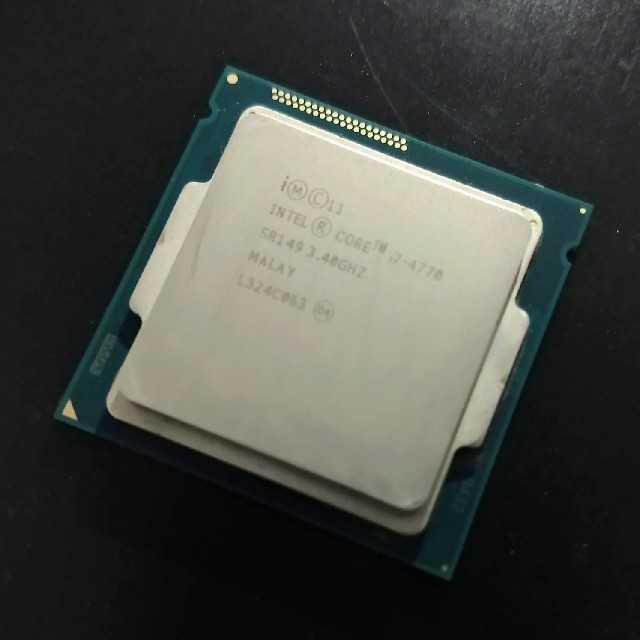 Intel （Haswell）動作確認済の通販 by Ruosong's shop｜ラクマ CPU Core i7-4770 定番好評