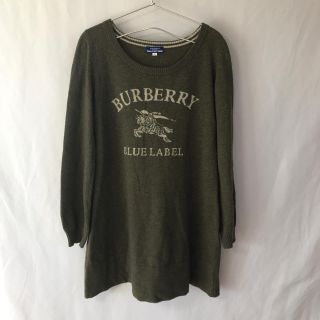 バーバリーブルーレーベル(BURBERRY BLUE LABEL)のburberry blue label ニットワンピ(ミニワンピース)