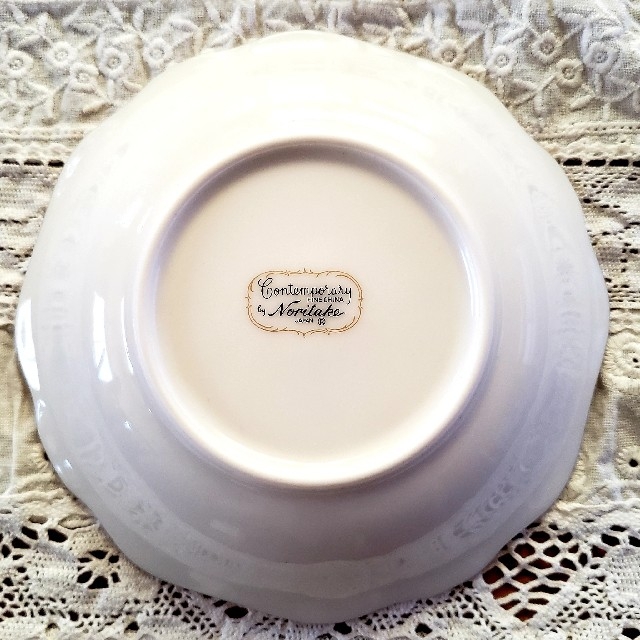 Noritake(ノリタケ)のNoritake ノリタケ コンテンポラリー 小皿 5枚 セット 新品 インテリア/住まい/日用品のキッチン/食器(食器)の商品写真