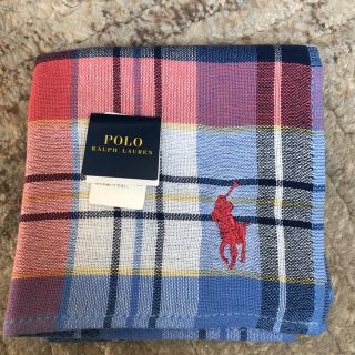 ポロラルフローレン(POLO RALPH LAUREN)の★新品未使用  ラルフローレン タオルハンカチ (ハンカチ)