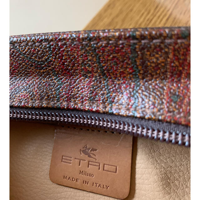 ETRO(エトロ)の新品同様エトロ ＥＴＲＯハンドバック ペイズリー柄 レディースのバッグ(ハンドバッグ)の商品写真