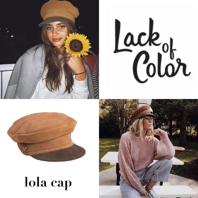 ラックオブカラー Lack of color 👒 lola cap 美しい 8000円 www.gold