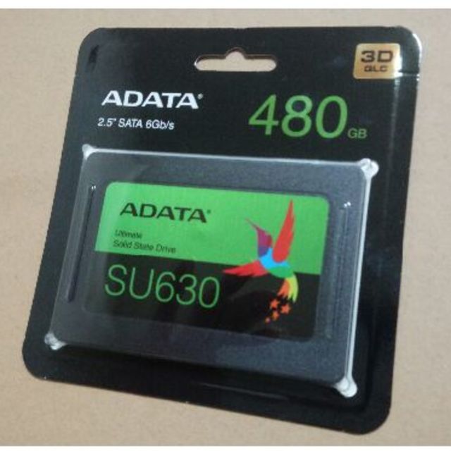 SSD 480GB 2枚 ADATA SU630 2枚です。-