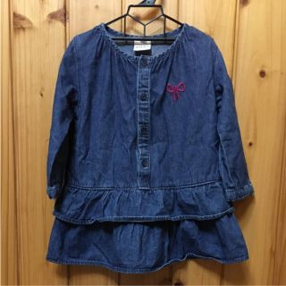 ベベ(BeBe)の90Bebe♡デニムワンピ(ワンピース)