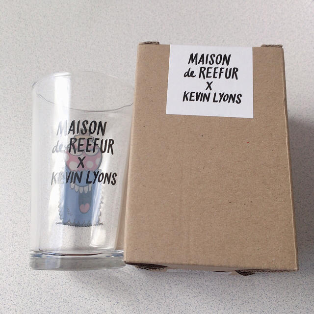 Maison de Reefur(メゾンドリーファー)の新品 MAISON de REEFUR グラス KEVIN LYONS インテリア/住まい/日用品のキッチン/食器(グラス/カップ)の商品写真