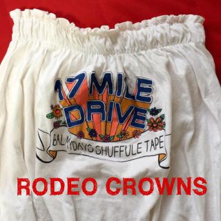 ロデオクラウンズ(RODEO CROWNS)の10日までお取り置き【arisa様】(ベアトップ/チューブトップ)