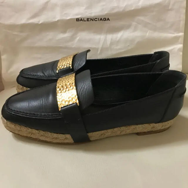 Balenciaga(バレンシアガ)の【BALENCIAGA】美品  レア♡エスパドリーユ   23cm レディースの靴/シューズ(ローファー/革靴)の商品写真