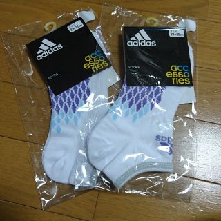 アディダス(adidas)のadidasアディダス ソックス2足セット(ソックス)