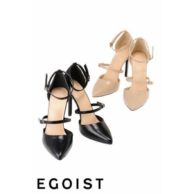 EGOIST(エゴイスト)のEGOIST Wベルトパンプス レディースの靴/シューズ(ハイヒール/パンプス)の商品写真