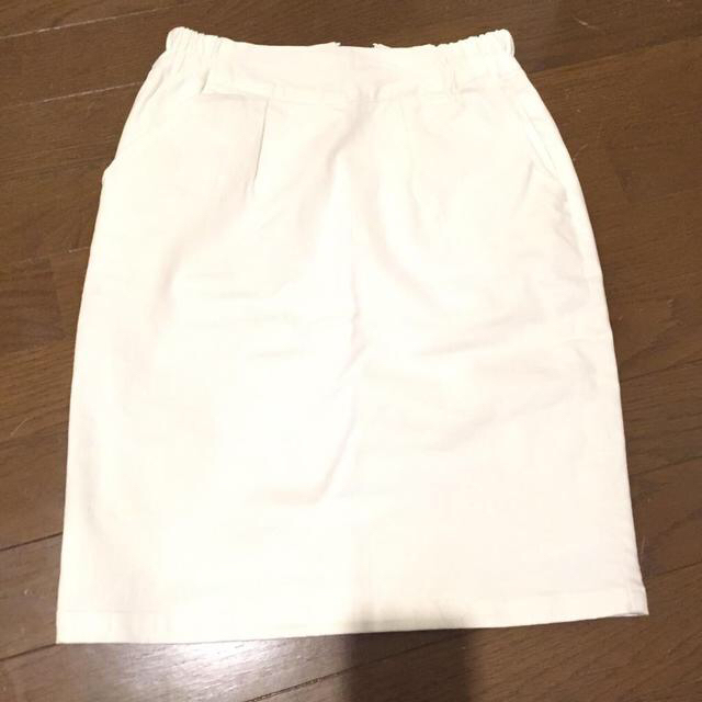 CLEF DE SOL(クレドソル)のホワイトコーデセット レディースのスカート(ひざ丈スカート)の商品写真