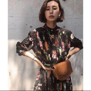 アメリヴィンテージ(Ameri VINTAGE)のAMERI COCO FLOWER DRESS(ロングワンピース/マキシワンピース)