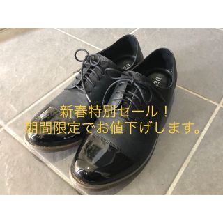 ディテールズ(DETAILS)のDETAILS★エナメル×レザーコンビシューズ(ドレス/ビジネス)