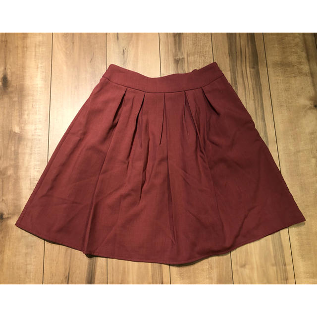 ARROW(アロー)のarrow ガーリー リボン スカート ピンク 膝上 レディースのスカート(ひざ丈スカート)の商品写真