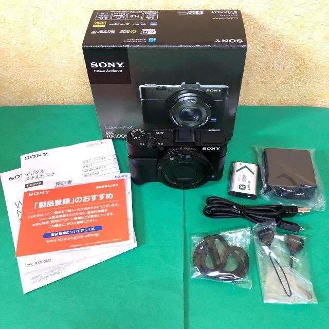 SONY コンパクトデジタルカメラ　DSC-RX100M2