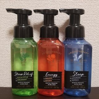 バスアンドボディーワークス(Bath & Body Works)のフォーミングハンドソープ☆3本セット☆アロマセラピー(ボディソープ/石鹸)