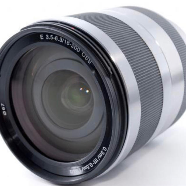 スマホ/家電/カメラSONY E18-200mm F3.5-6.3 OSS SEL18200