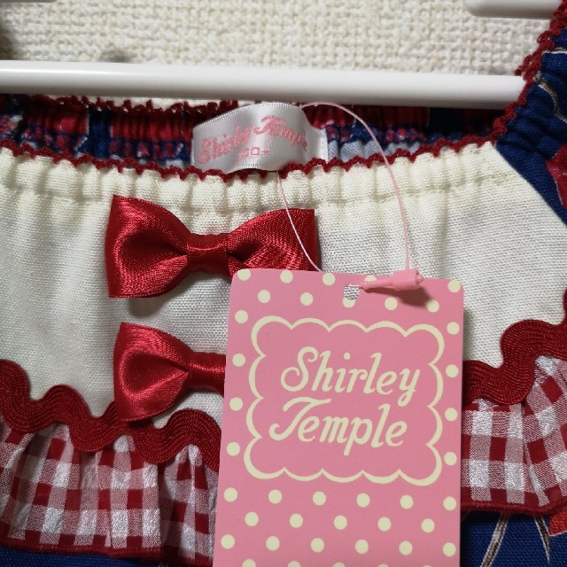 Shirley Temple(シャーリーテンプル)の新品シャーリーテンプル　ワンピース キッズ/ベビー/マタニティのキッズ服女の子用(90cm~)(ワンピース)の商品写真