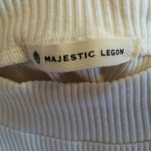 MAJESTIC LEGON(マジェスティックレゴン)のマジェスティックレゴン、トップス レディースのトップス(Tシャツ(半袖/袖なし))の商品写真