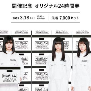 ノギザカフォーティーシックス(乃木坂46)の乃木坂46 東京メトロ 24時間券 5枚セット(鉄道乗車券)