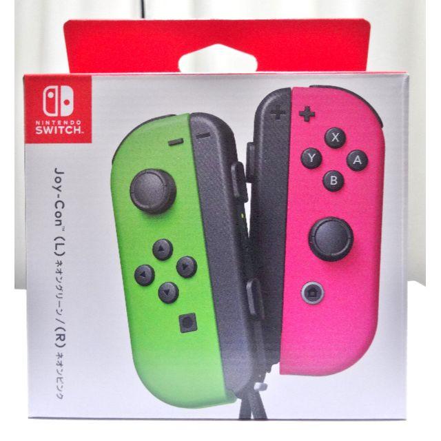 Nintendo Switch - ジョイコン Joy-Con  ネオングリーン ネオンピンク switch