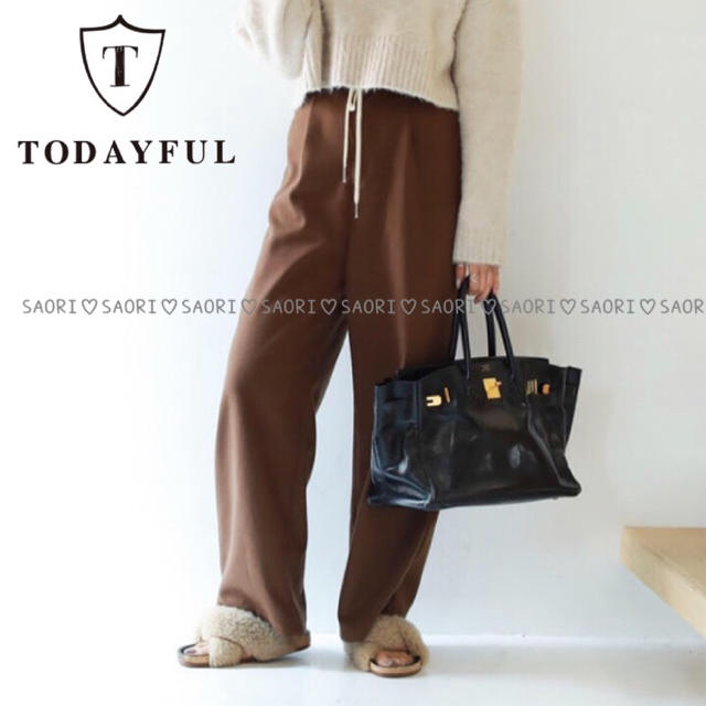 TODAYFUL【未使用に近い】Cord Wide Trousers