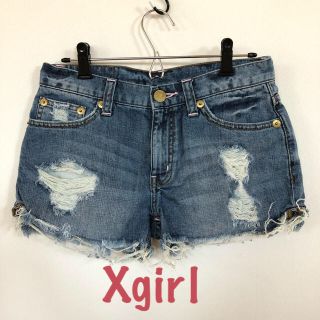 エックスガール(X-girl)の【きゃ様専用】Xgirl デニムショートパンツ セット(ショートパンツ)