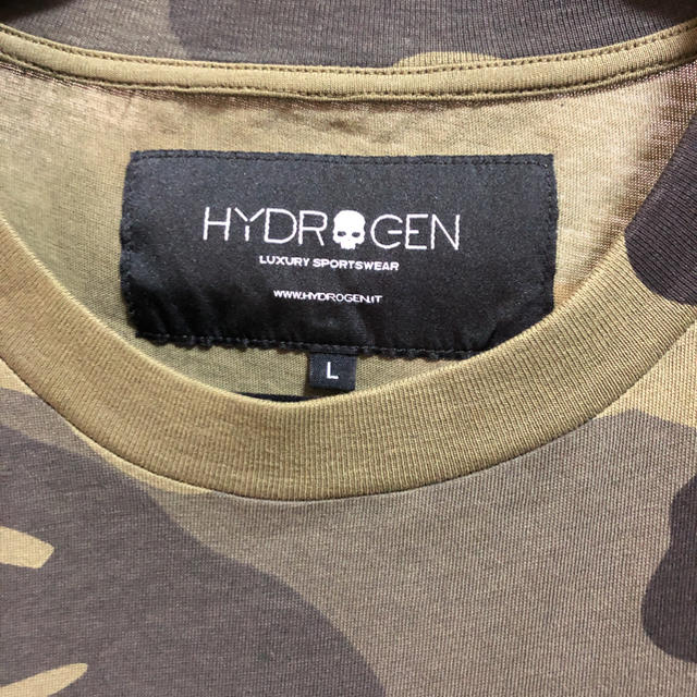 HYDROGEN(ハイドロゲン)のゆきポーノ様 専用 ハイドロゲン  HYDROGEN  Tシャツ  Lサイズ メンズのトップス(Tシャツ/カットソー(半袖/袖なし))の商品写真