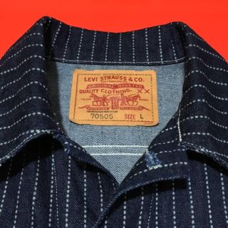 LEVI´S リーバイス wabash ウォバッシュ ストライプ 70505-