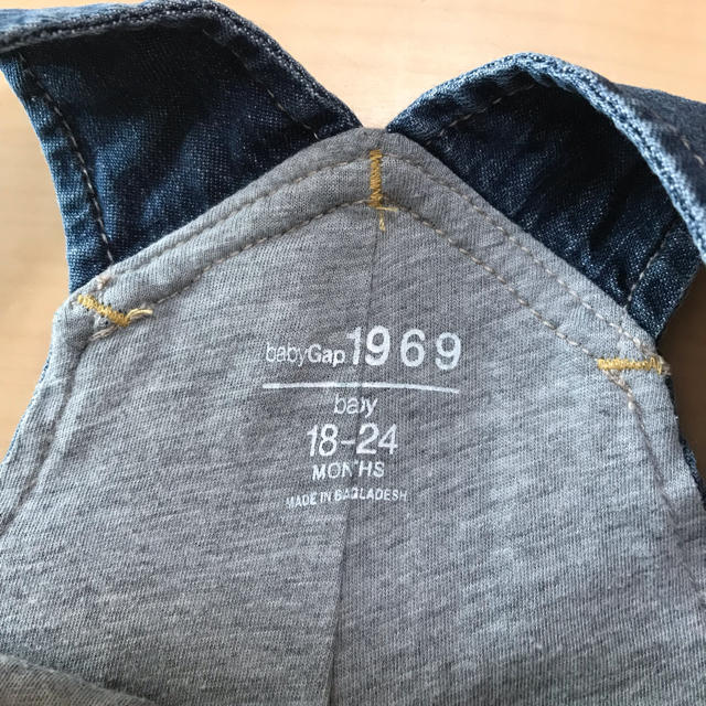 babyGAP(ベビーギャップ)のbaby GAP オーバーオール キッズ/ベビー/マタニティのキッズ服男の子用(90cm~)(パンツ/スパッツ)の商品写真