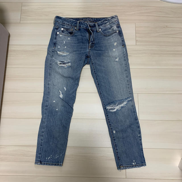 American Eagle(アメリカンイーグル)のアメリカンイーグル ダメージデニム レディースのパンツ(デニム/ジーンズ)の商品写真