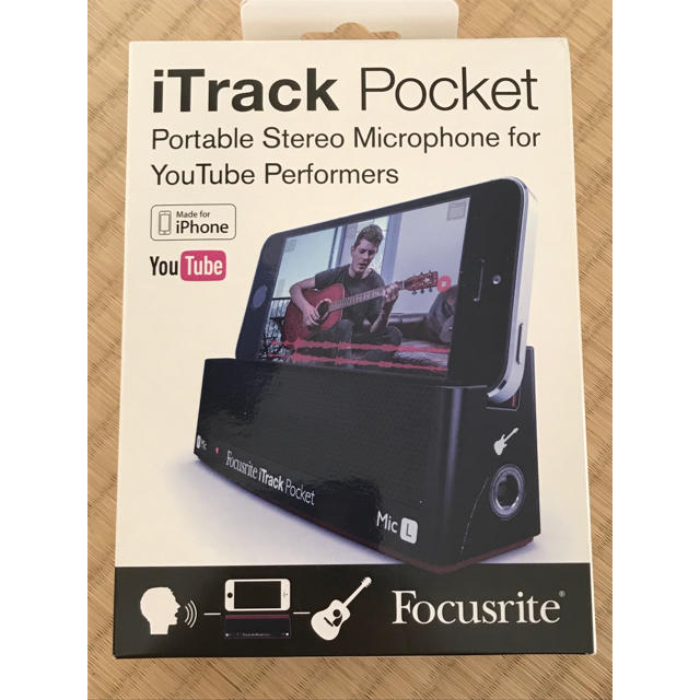 Focusrite iTrack Pocket /iPhone レコーディング 楽器のレコーディング/PA機器(その他)の商品写真