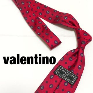 ヴァレンティノ(VALENTINO)の【廃盤】ヴァレンティノ ハンドメイド シルクネクタイ 剣幅8 小紋柄 総柄 (ネクタイ)