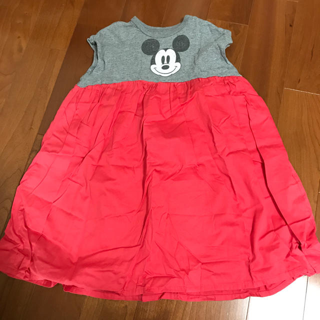 MARKEY'S(マーキーズ)のマーキーズ ミッキーワンピース キッズ/ベビー/マタニティのキッズ服女の子用(90cm~)(ワンピース)の商品写真