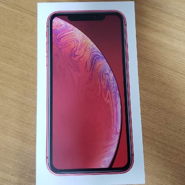 iPhone(アイフォーン)のiPhoneXR 64GB RED スマホ/家電/カメラのスマートフォン/携帯電話(スマートフォン本体)の商品写真