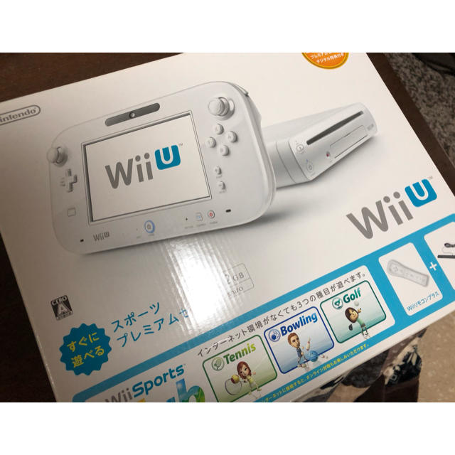 Wii U(ウィーユー)のWiiUプレミアム 本体 スマブラセット 送料込み エンタメ/ホビーのゲームソフト/ゲーム機本体(家庭用ゲーム機本体)の商品写真