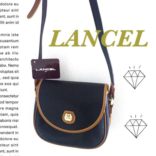 【新品】ランセル　LANCEL バック