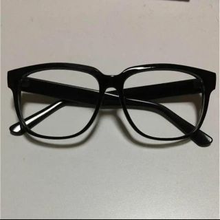 レイバン(Ray-Ban)の伊達メガネ ダテメガネ 黒(サングラス/メガネ)