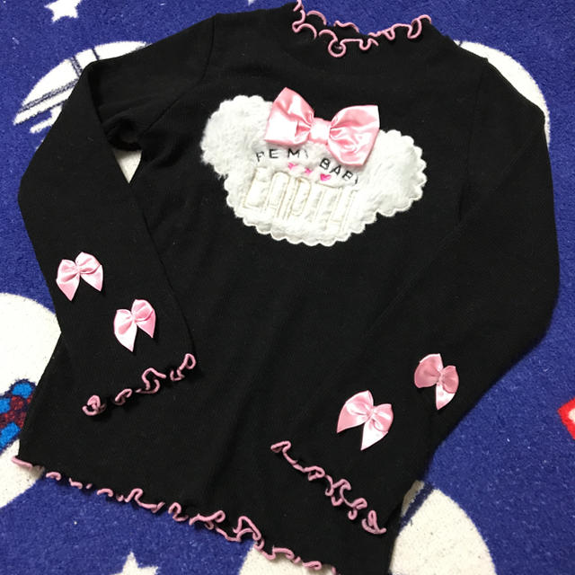 EARTHMAGIC(アースマジック)のアースマジック  テレコ 100 キッズ/ベビー/マタニティのキッズ服女の子用(90cm~)(Tシャツ/カットソー)の商品写真